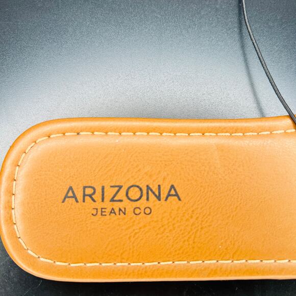 Arizona Womens Black Lupa Flat Sandals Summer Textured Brown - Picture 5 of 6